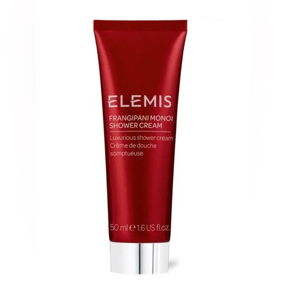 ELEMIS Frangipani Monoi Shower Cream in Deep Red - Picture 2 of 3